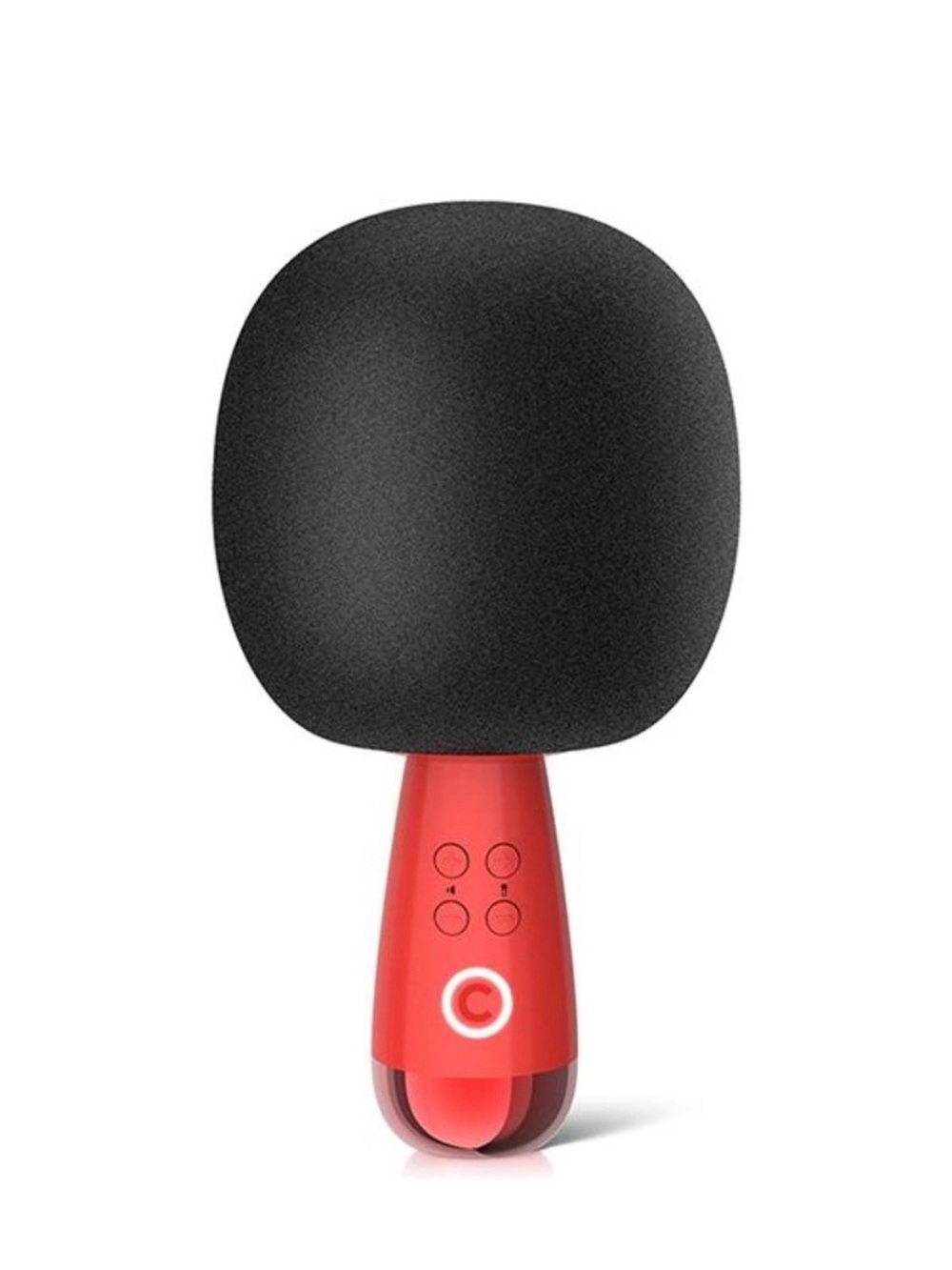 Portable Wireless Karaoke Microphone - Red